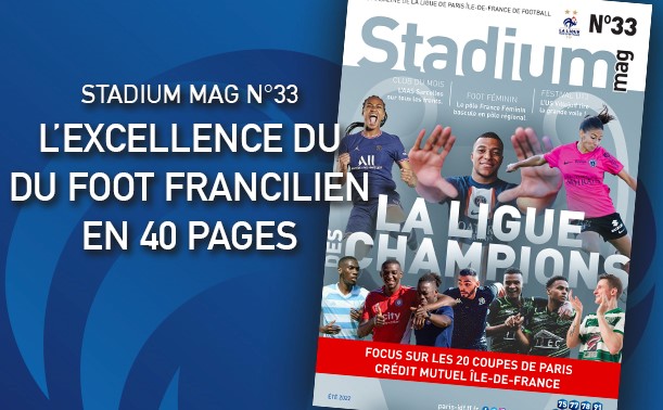 LPIFF75's tweet photo. 📖 [STADIUM MAG] « Un hommage à l’excellence des clubs de notre région », tel était le vœu formulé par Jamel Sandjak au moment de concevoir ce numéro kaléidoscope de STADIUM MAG #33 des superbes performances du football francilien de la saison passée

➡️ https://t.co/W0pSVosiHH https://t.co/u8csHjR9Rm