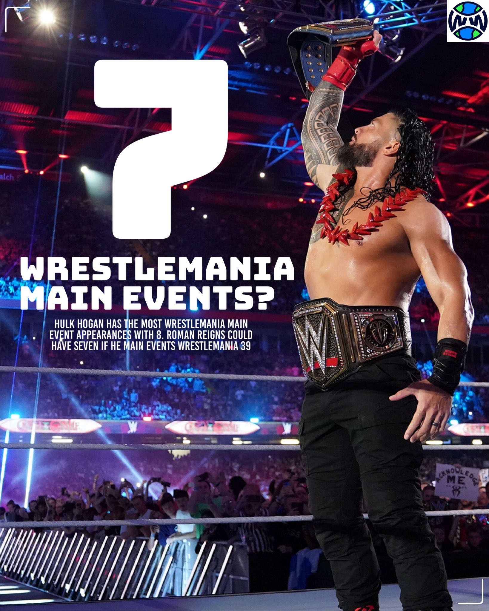 Roman Reigns Set To Achieve Big Milestone At WWE Wrestlemania 39? 1