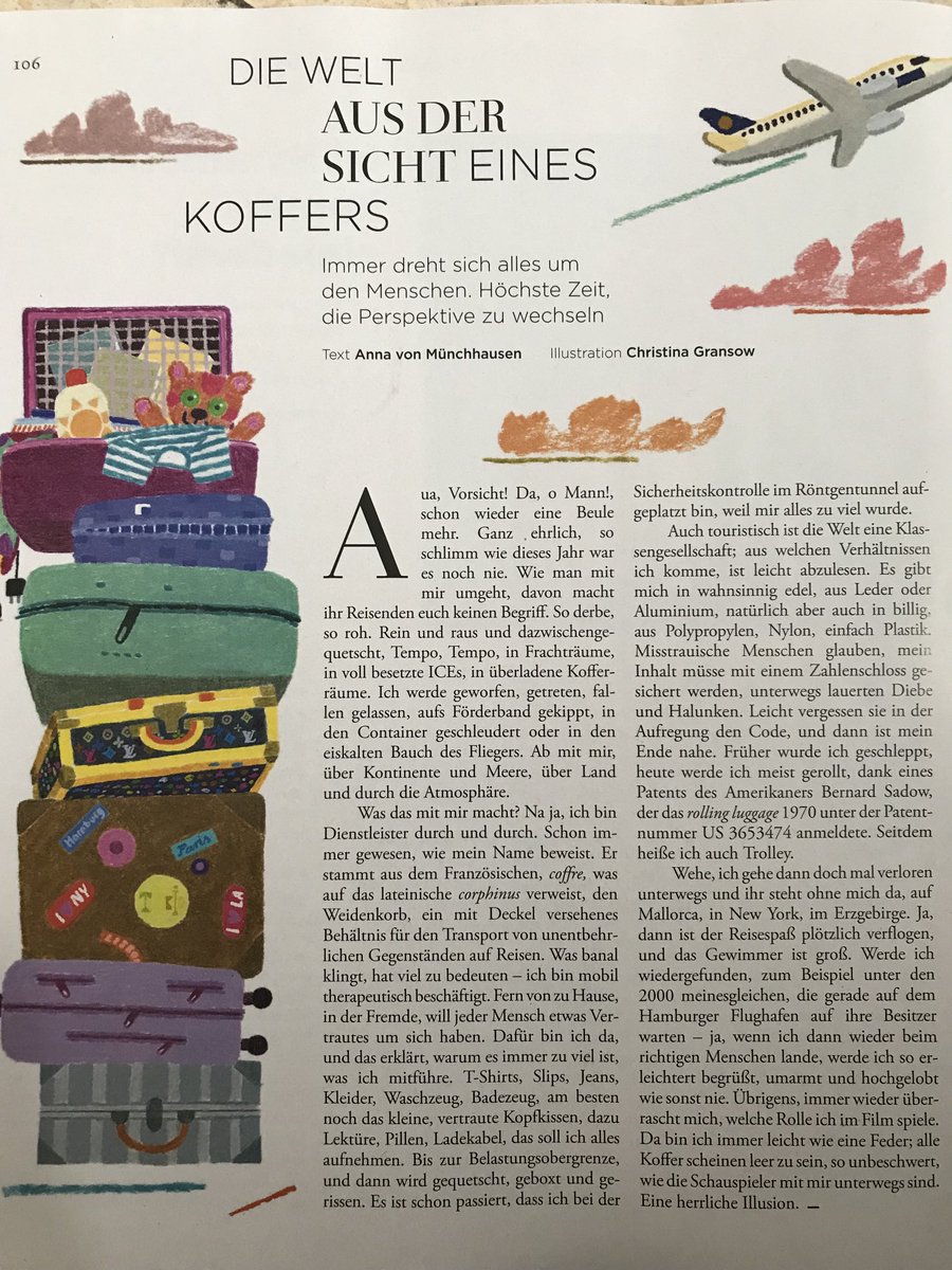 Passavant15's tweet photo. Sie vermissen immer noch Ihren Koffer? Vielleicht liegt er hier herum: #ZEITWissen #Weltsicht #Koffer https://t.co/19yk6YUxGn