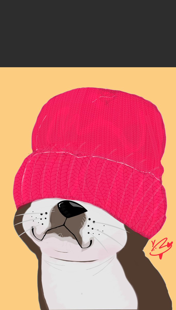 theHermitBee's tweet photo. Warm Homie
Available on https://t.co/n5m2n8Rr8t 

#manga #graphicdesign #comicart #Halloween #cosplayart 
#abqartwalk #pets #fanart #anime #procreate 
#clipstudiopaint #gamer #gamergirl #redbubblestickers
#dog #sketchartist #stickers #conceptart 
#505 #digitaldrawings https://t.co/HcbKDJL8tU