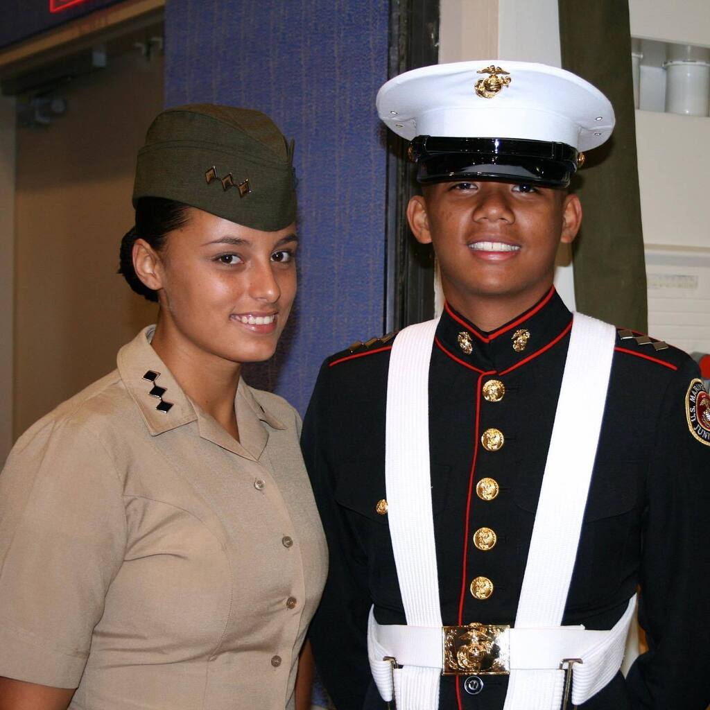ShayPhox's tweet photo. I was soooo cool in HS ! 😅😂🤣 

Missing the friends and the program that helped me get through it all. Some of my closest friends come from this time in my life and I wouldn’t change it for anything. 

MCJROTC literally made me do a 180. I was such a … https://t.co/3acE46nMVx https://t.co/iH4YUfIYKU