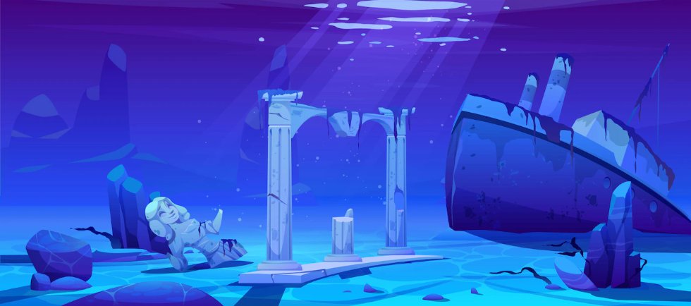 SSofWhales's tweet photo. Down here, at the bottom of the sea, a city appears. Ancient limestone streets and buildings, you hear laughter and see strange bubble rings that carry smoke. The city beckons, and you instinctively know its name. https://t.co/95Do3rtazA