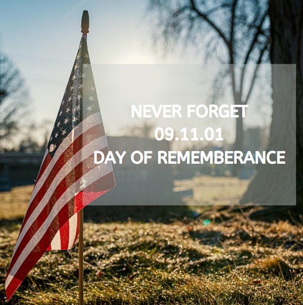This upcoming Sunday we memorialize the anniversary of all the brave men and women that lost their lives on September 11, 2001. As the day approaches, we encourage everyone to commemorate and seek comfort in one another.

#911 #neverfoget #dayofRemembrance