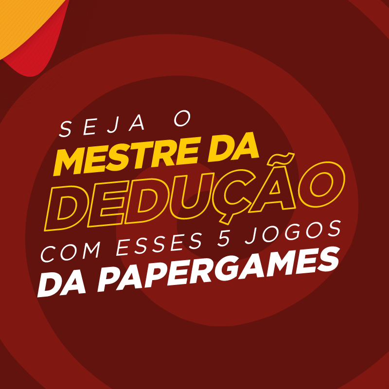 PaperGamesEd's tweet photo. Cinco jogos da PaperGames para você se tornar o mestre da dedução: NObjects, Dedín, Hanabi, Spyfall e SizeUp.
#PaperGames #PaperGamesED #umjogoemcadamesa #NObjects #Dedín #Hanabi #Spyfall #SizeUp https://t.co/iJhg6qroUO