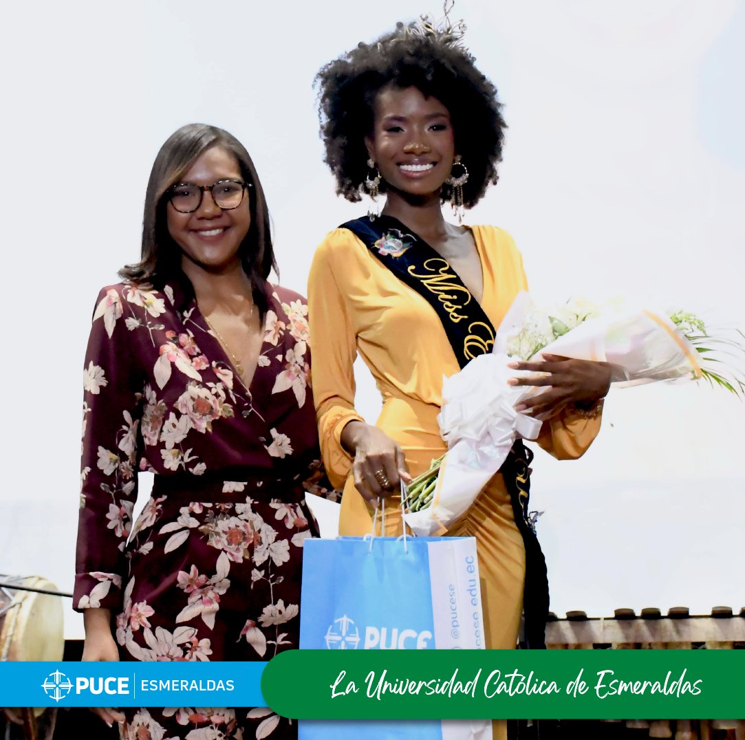PUCE_Esmeraldas's tweet photo. 👑🇪🇨 👏👏👏 🤍💚Reconocimiento por parte de la #PUCESE a Nayelhi González, Miss Ecuador 2022, estimada graduada de la carrera de Enfermería de nuestra Sede.
#MissEcuador #Esmeraldas #NayelhiGonzález https://t.co/swvVFLjTwK