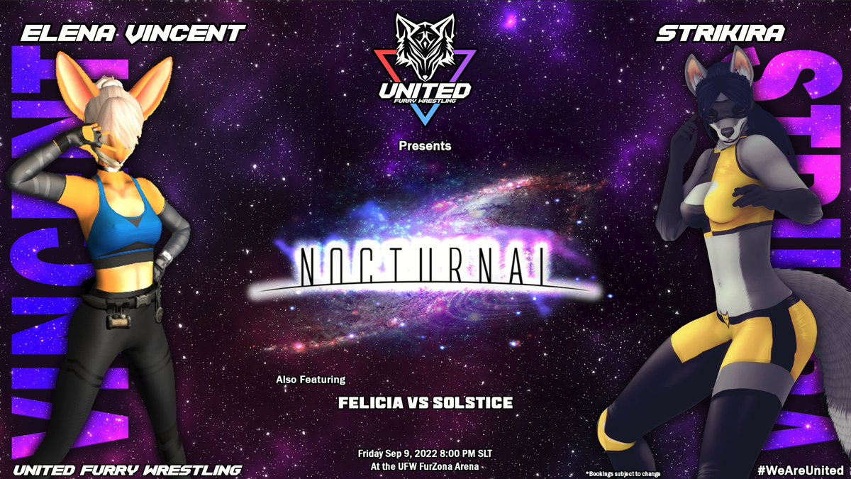 UFW's got a real super show for you tonight 
Starting <a href="/8pm/">8pm</a> SLT Elena dares to adventure as she takes on notorious heroine, Strikira 
Such a daredevil!
#UFWNocturnal 
Be sure to also come to see Felicia and Solstice 
maps.secondlife.com/secondlife/Fur…
🌙
