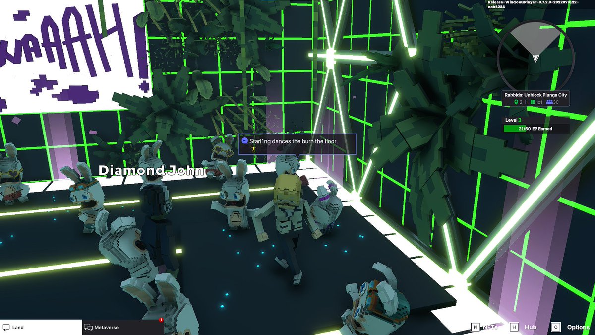 Stan26682175's tweet photo. @TheSandboxGame @RabbidsOfficial I just participated in the #SandboxAlphaS3Giveaway for a chance to win 500 SAND! Found the Disco Rabbid, check out my screenshot below!
👇 https://t.co/br7TSjnsPS