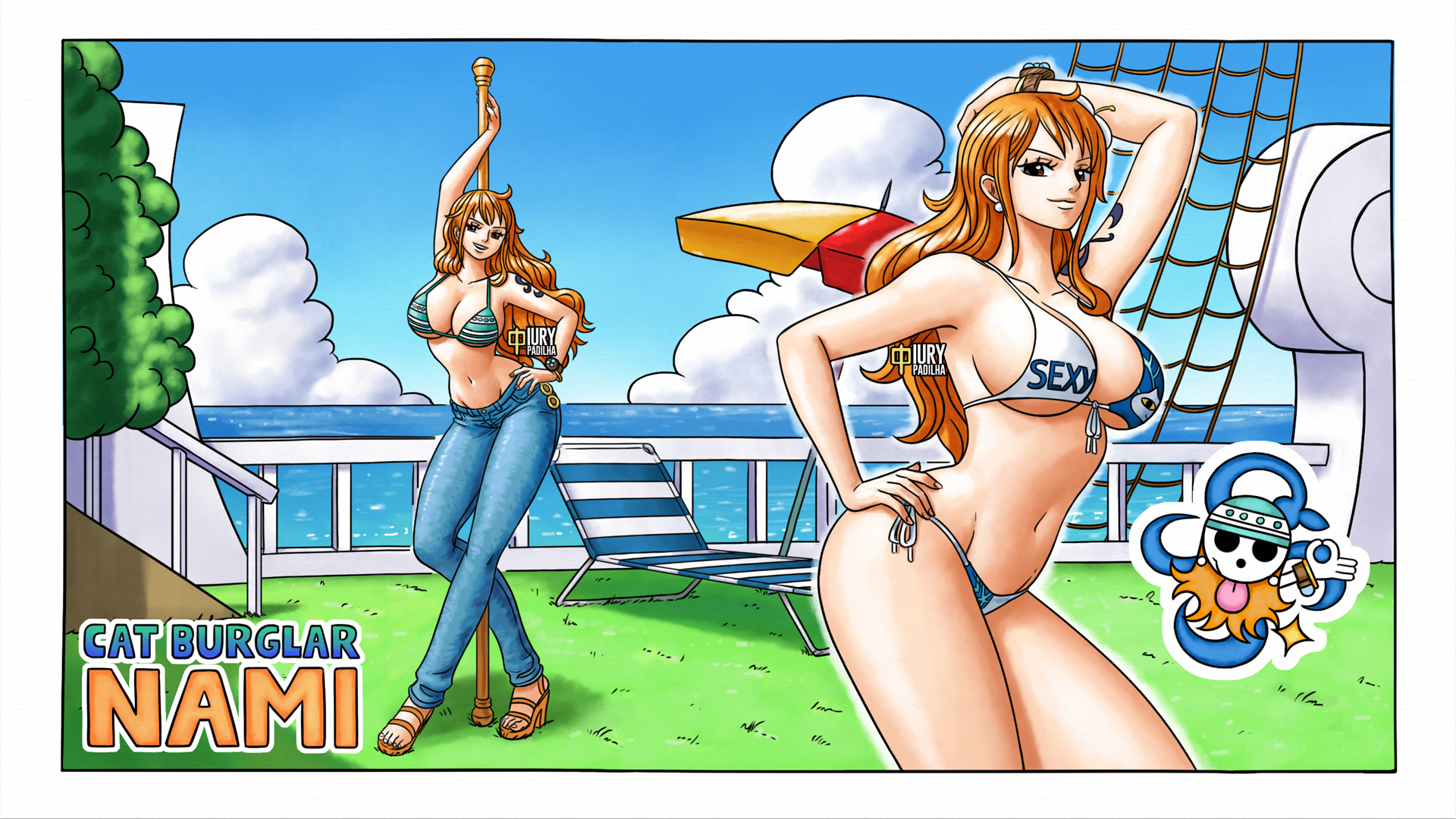 Iury Padilha Art on X: Brand new Nami from One Piece commission!  t.coVndv9BNgww  X