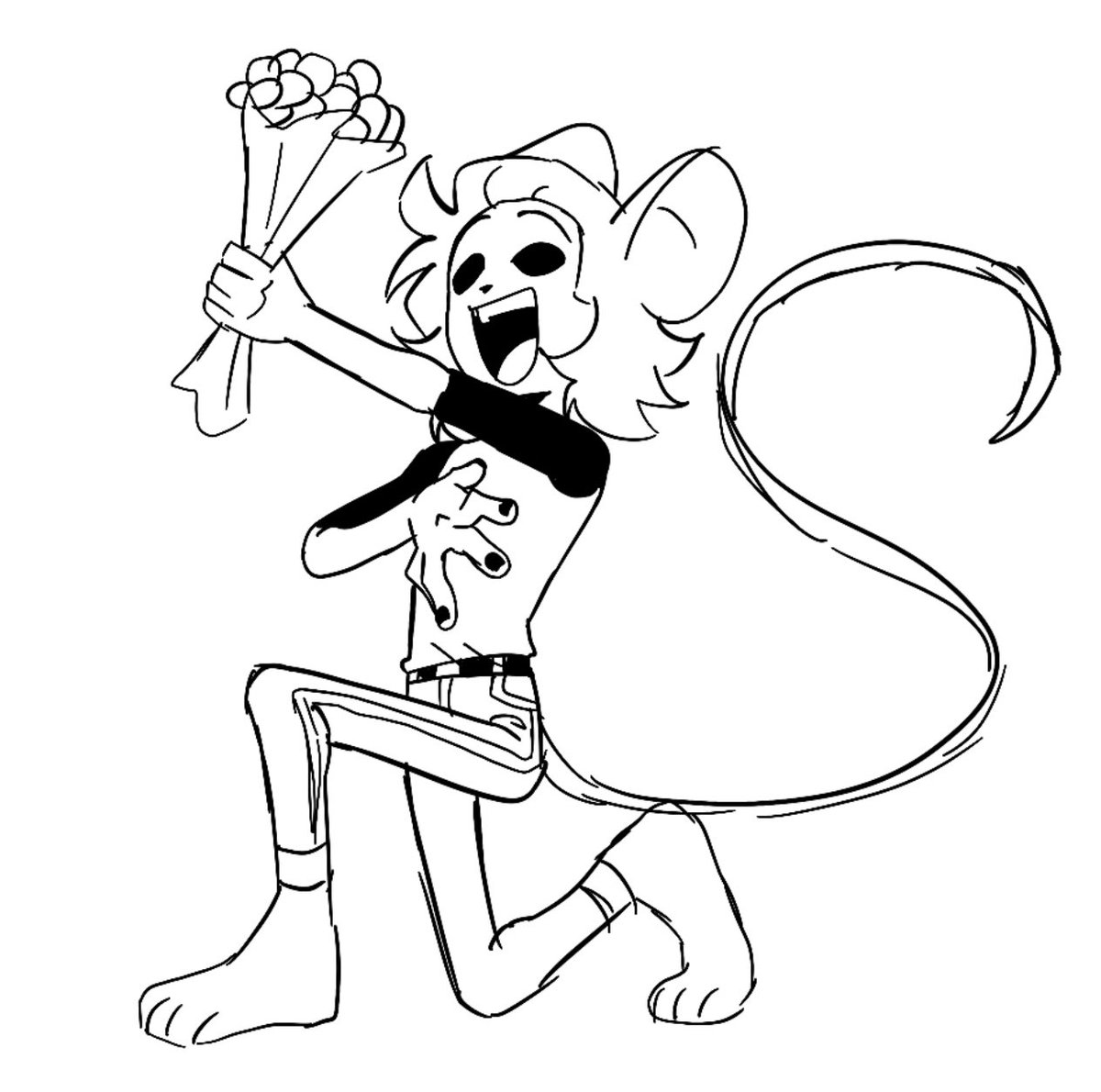 gemtrovert's tweet image. Some ratian sketches from a couple of weeks ago! Each one is singing a song, in order it’s clarity, Frankenstein(dead end), first class hands (central park), and you happened (the prom)!