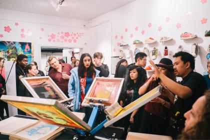 TheClariceUMD's tweet photo. Screen printing activities are available at NextNOW Fest 2022! Soul & Ink (@soulandinkcrew) will provide a fun screen printing activation that blurs the line between art and audiences.
Learn More → https://t.co/CWAzc8xJpz
#NextNOWFest #IAmARHU #ArtsForAll https://t.co/Iwgdt64lIJ