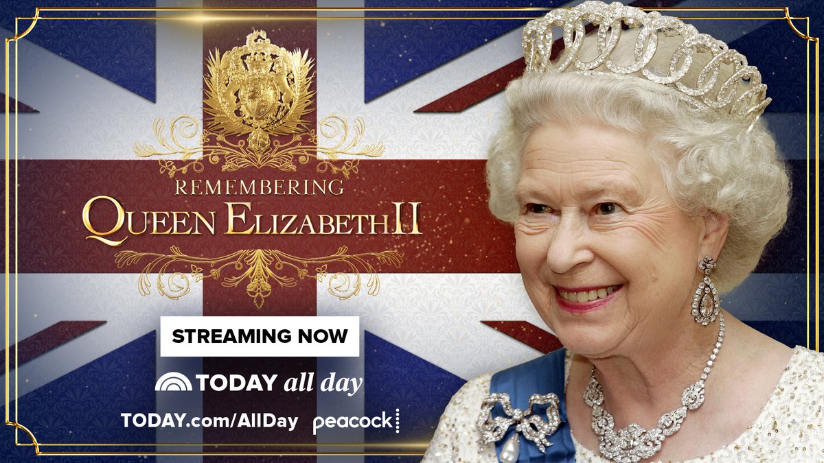 For more coverage remembering Queen Elizabeth II, stream TODAY All Day