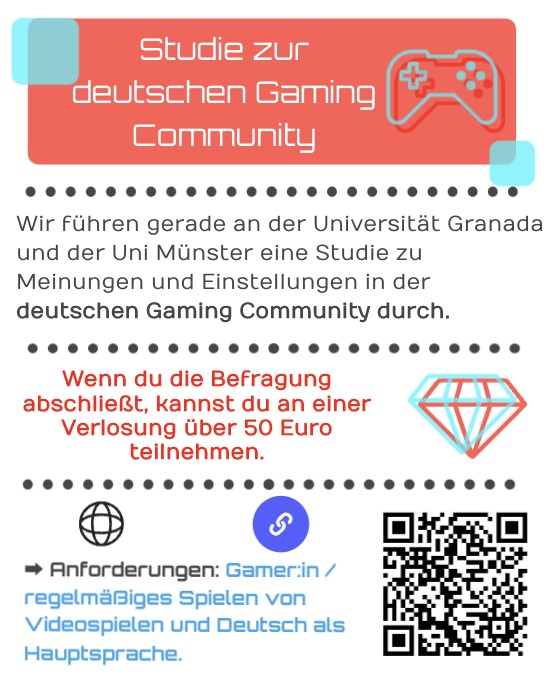 thorstenquandt's tweet photo. Unsere Gastwissenschaftlerin @marielabortega und Leute aus meinem Team führen gerade eine Studie durch - wer GamerIn ist, sollte mitmachen! :-) https://t.co/g8L1WIwmTV