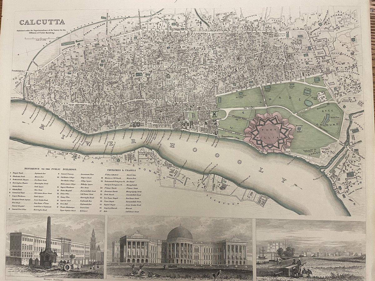 OnlMaps on Twitter "RT HarvardMapColl Kolkata 1852 from the Society for the Diffusion of