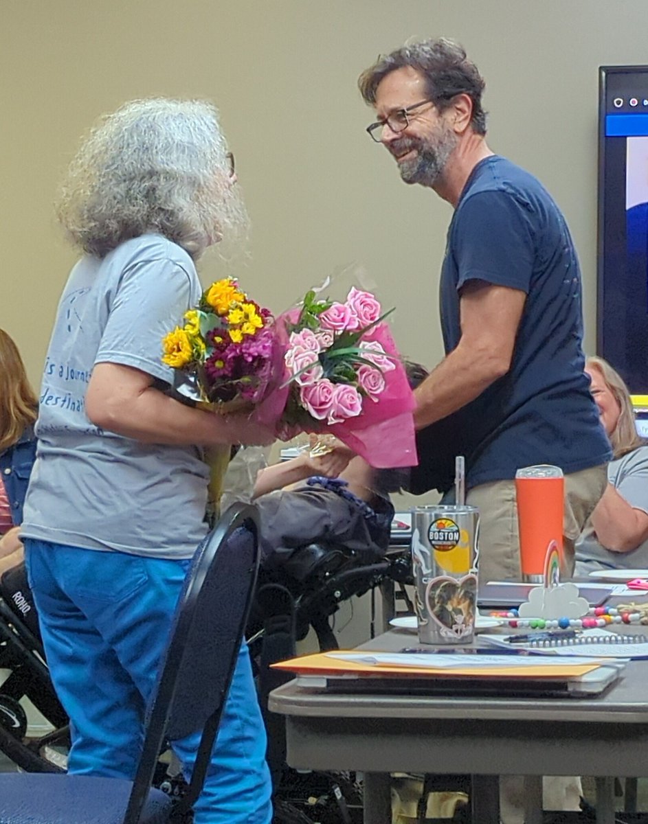 NorthGLRS's tweet photo. Congratulations to White County Parent Mentor, Jane Grillo, as recipient of this year's Phil Pickens award! https://t.co/L65PGZNy1Q
