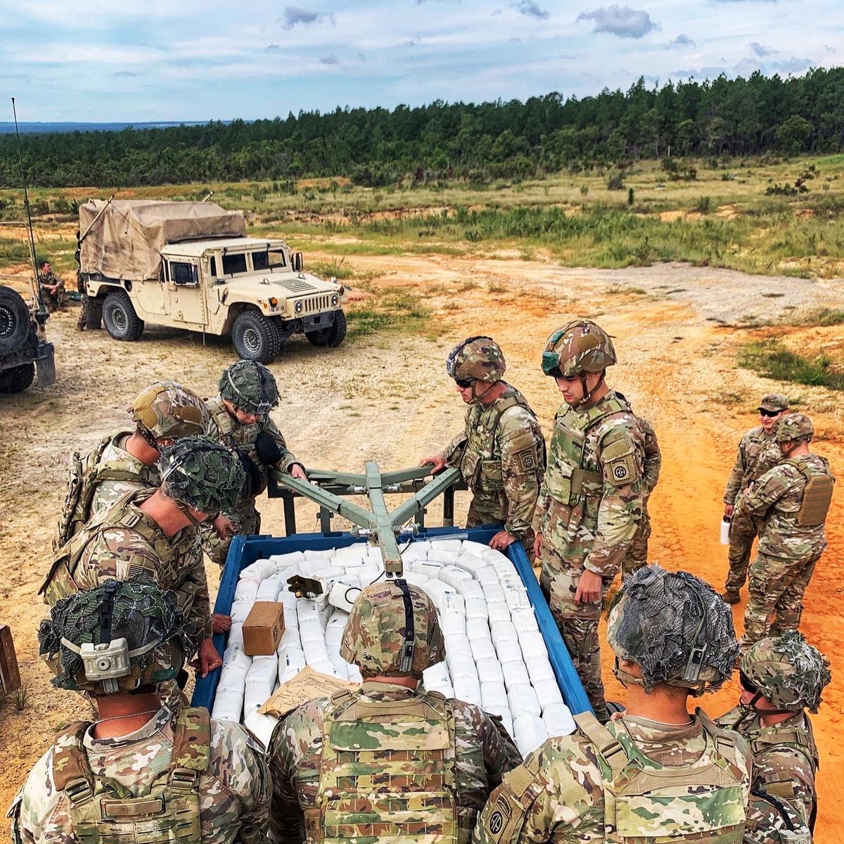 127th_AEB's tweet photo. Odin and Barbarians conducted a MCLIC range from 08-09SEP22. This training focuses on mobility and explosive hazard reduction METs which enable the Brigade’s mobility in large scale combat operations. Devil Strike! https://t.co/dsq0KGkZQC