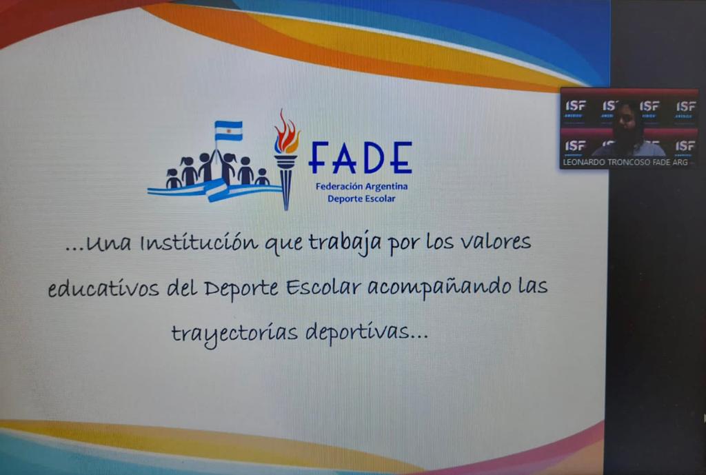 FADEarg's tweet photo. Participamos del Foro Panamericano de #DeporteEscolar.
Nuestro Presidente @Leot14 expuso sobre El Desarrollo del Deporte Escolar y su articulación entre los Sistemas Educativos y Federativos.
@ISFsports @lpetrynka @HoraFilho @JMartin_ST
👉Acompañando Trayectorias.
#SomosFade🇦🇷❤️ https://t.co/wivfYWggmw