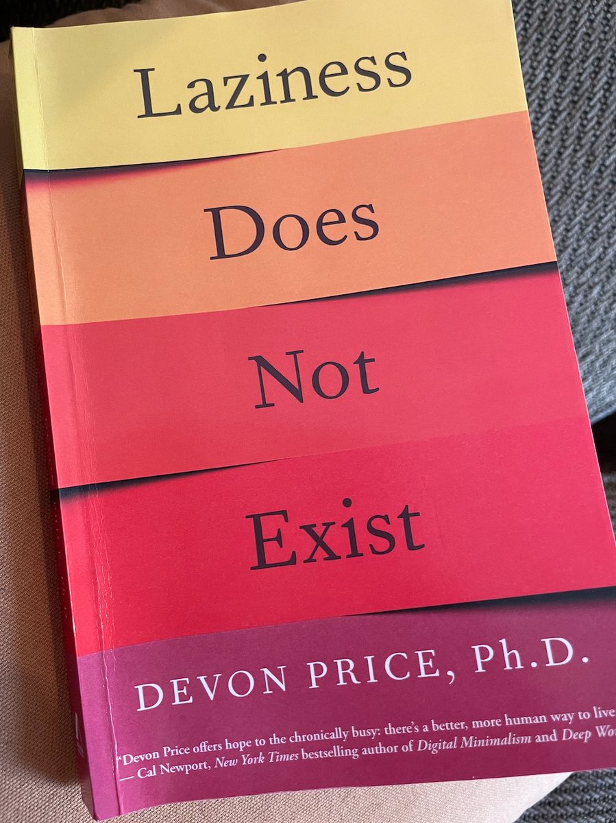 LaurenRuhrold's tweet photo. Just finished #LazinessDoesNotExist and I gotta share it with you @Jlforay -- with a big hello! Reminds me of our past conversations about broadening what counts as professionalism and teaching navigating academic culture as a skill. In case you're interested. https://t.co/kiAyuo6LAW
