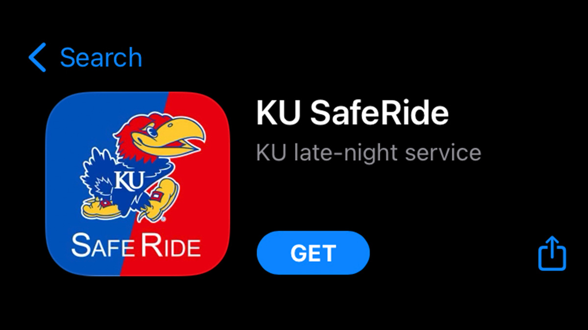 KUJBS's tweet image. Did you hear? #KUSafeRide has a new app for the new school year! Download it today for a free ride home with KU ID! Hours of operation are 10:30pm -2:30am, 7 days a week, except during class breaks and holidays.🚘transportationservices.ku.edu/saferide