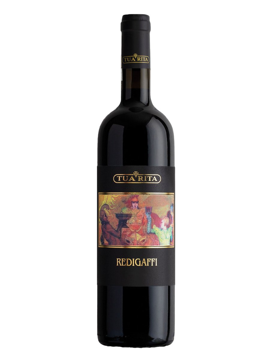 WineNewsIt's tweet photo. A #pranzo il #Redigaffi 2019 #TuaRita, #Merlot di #Toscana che profuma di frutti rossi e neri maturi, erbe balsamiche e spezie. In bocca, il sorso è solido e muscoloso, quasi possente, con trama tannica fittissima e finale interminabile, https://t.co/I6q0uxixR8 https://t.co/QZgG3dZsnY