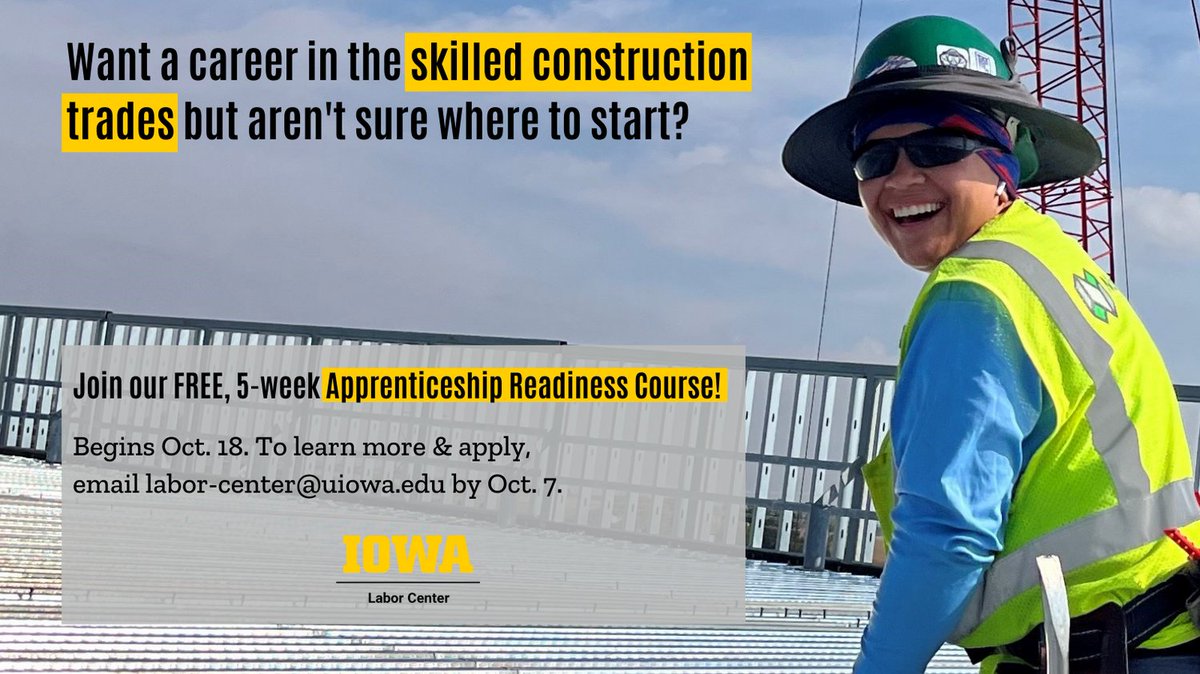 University of Iowa Labor Center tweet media