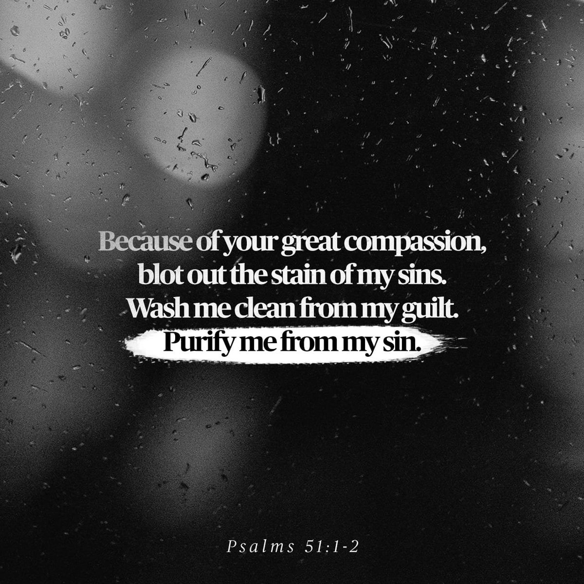 Have mercy on me, O God, according to your steadfast love; according to your abundant mercy blot out my transgressions. Wash me thoroughly from my iniquity, and cleanse me from my sin.

Psalm 51:1-2

#recoveryrcl #recovery #12steps #hope #healing #mercy #grace #sober