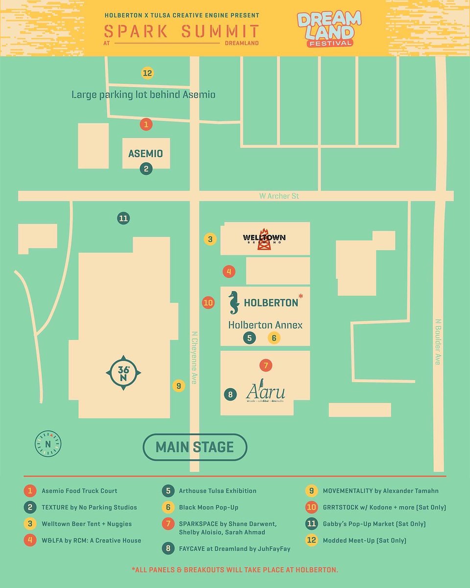 Tulsa Creative Engine (@tce918) on Twitter photo ONE WEEK AWAY š„ #SparkSummit at <a href="/dreamlandtulsa/">Dreamland Festival</a> music, visual art and map flyer drop! All these events are free to attend and take place in and around @HolbertonTUL. Register at TCESparkSummit.com ONE WEEK AWAY š„ #SparkSummit at <a href="/dreamlandtulsa/">Dreamland Festival</a> music, visual art and map flyer drop! All these events are free to attend and take place in and around @HolbertonTUL. Register at TCESparkSummit.com
