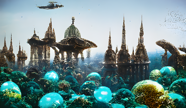 feedyourmind94's tweet photo. @Kbrnft16 Dark Hour.
https://t.co/yVJygphFGh
"Limited NFT art runs of Imaginative scenes of deep space exploration and other world discovery's generated in 16k with Orion A.I."
cheap and only 10 pieces per NFT on the Dark Hour collection. https://t.co/LiwmOHVPjZ