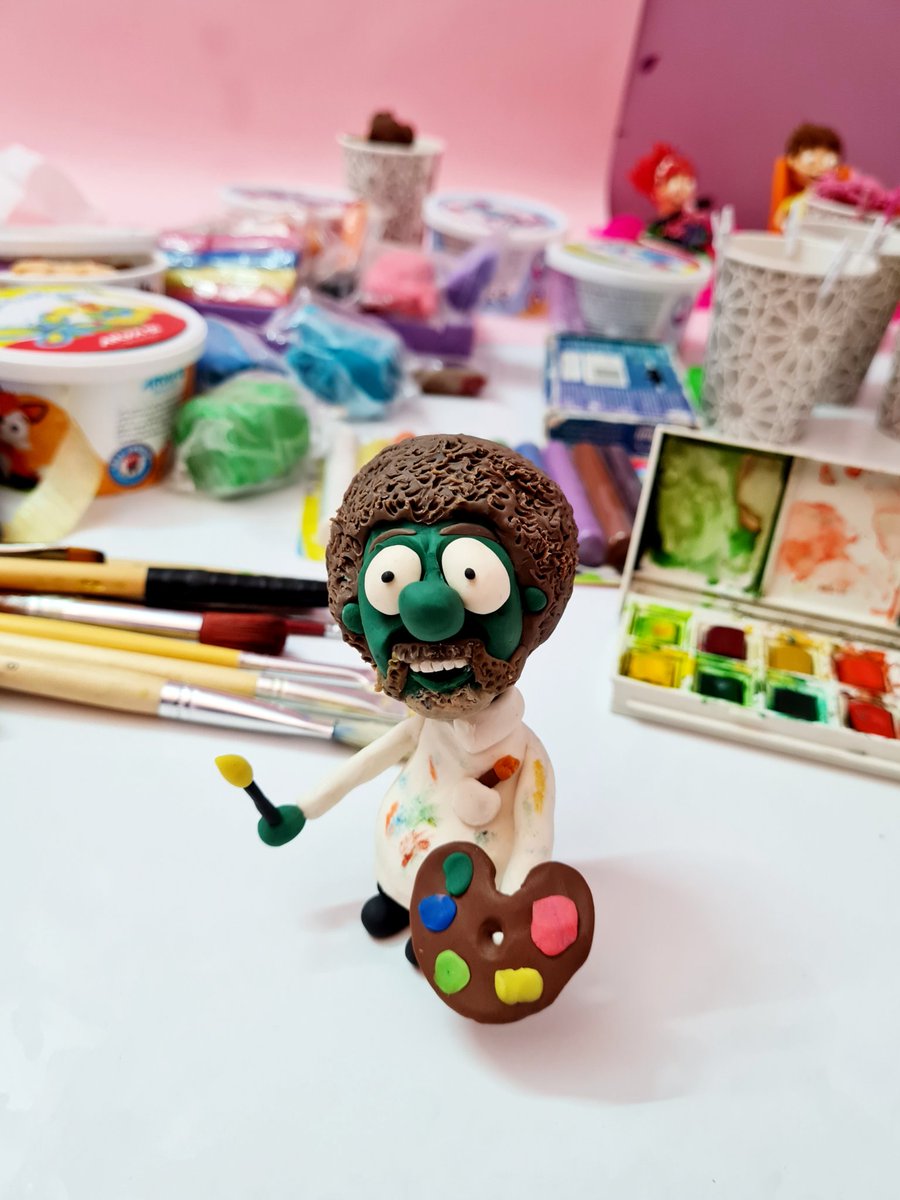 Bill Ross🤪🤪
Which one can paint better?
Bill Ross or Bob Ross?!!!🤣🤣