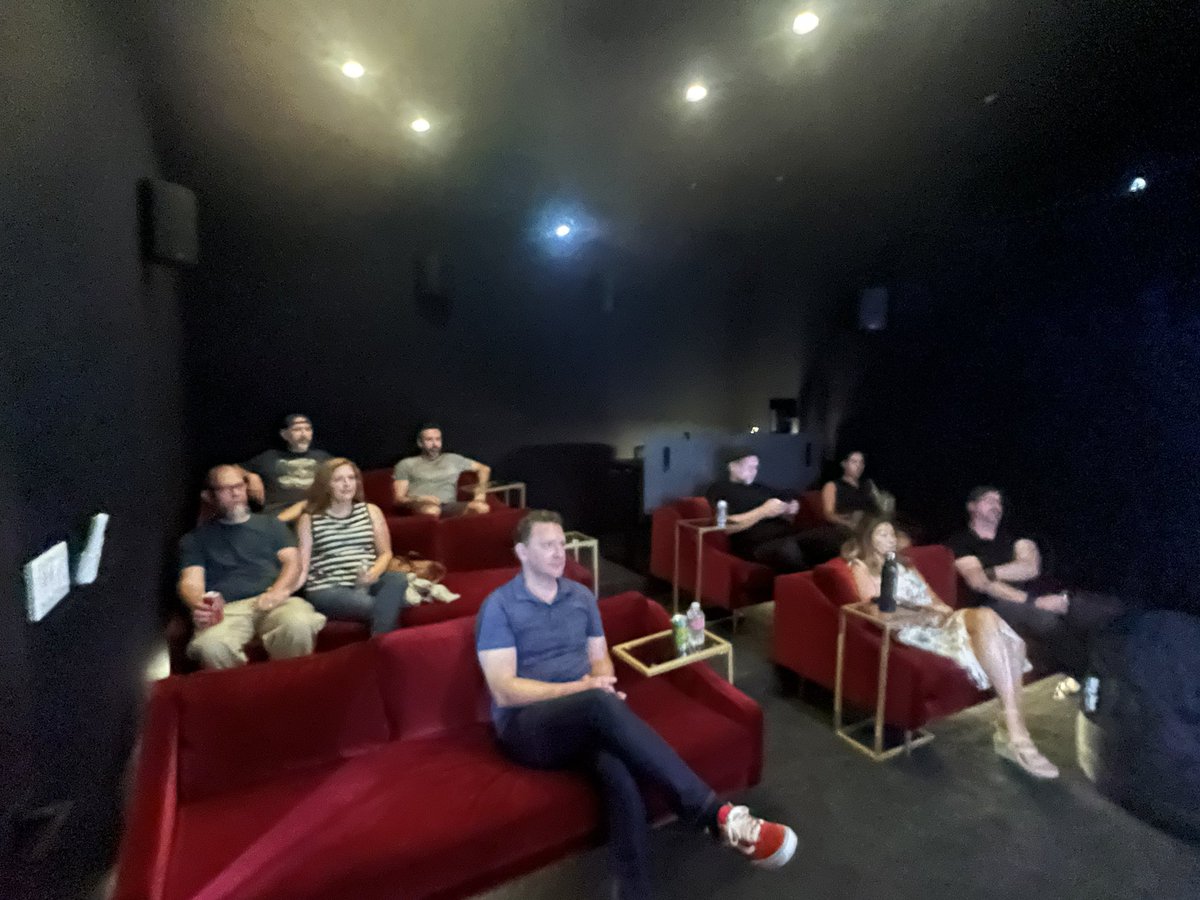 In our Culver City studio watching our teaser on #D23Expo <a href="/Skydance/">Skydance</a> #Marvel <a href="/amy_hennig/">Amy Hennig</a> Congratulations everyone!
