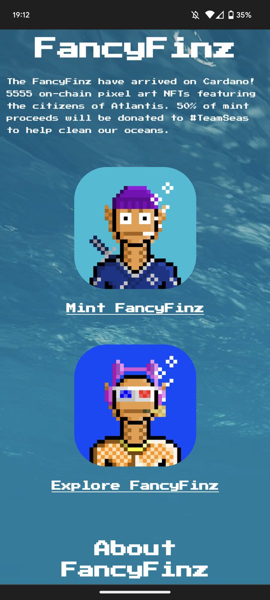 Tala0971's tweet photo. 👀👀 FancyFinz??? They look cool 😳 @FancyFinzNFT #FancyFinz #CNFT #CNFTCommunity https://t.co/uFPucdoBI6