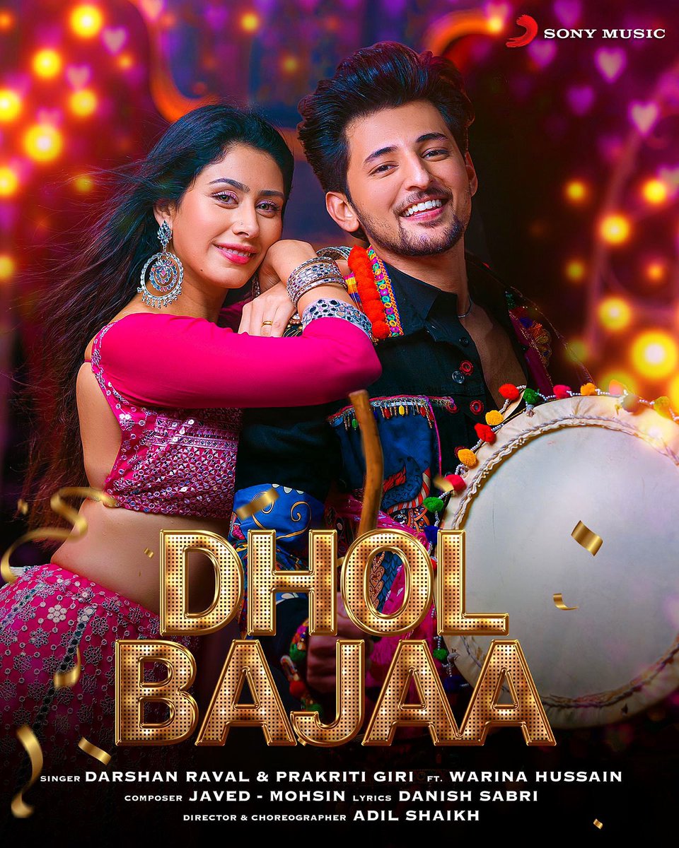 Next ✨ Dhol Bajaa 🥁🕺
.
.
@darshanravaldz @naushadepositive @sonymusicindia @warinahussain @prakriti_giri @javedmohsin_official @mohsinshaikhmusic @javedmzk @danishsabri12 @adil_choreographer @jackievanjari @shadabrayeen @maneeshbhattofficial #darshanraval #javedmohsin