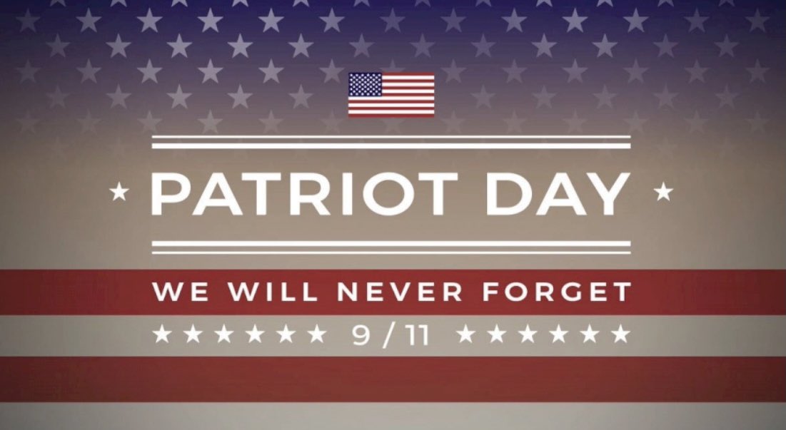 Jr. Mustangs, please wear red, white, and blue to commemorate Patriot Day on Monday. 🇺🇸 🗽 <a href="/CliftonSupt/">Danny A. Robertozzi, Ed.D.</a> <a href="/CliftonSchools/">Clifton Schools</a> #oneclifton