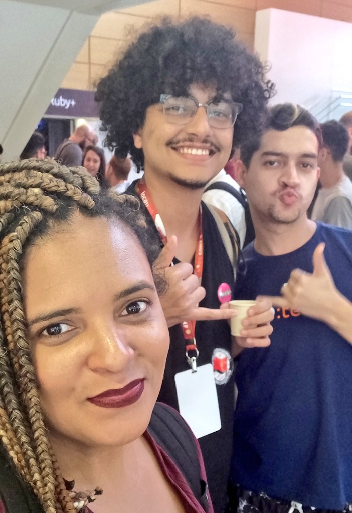 passalanorh's tweet photo. @quebradev presente, meus amores de sempre e sempre ❤️
@olucasjs
@r1g312

❤️❤️❤️❤️❤️❤️❤️
#RubyConfBr https://t.co/YZo5fnQixX