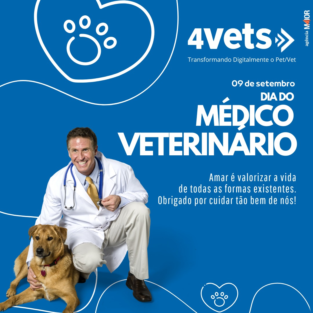 4vetsBR's tweet photo. O médico veterinário tem coragem de investigar a fundo qualquer problema por amor aos animais, convive com esses anjos e procura soluções e esperança para todo e qualquer problema! Feliz dia do médico veterinário! https://t.co/mtMX2vubWr