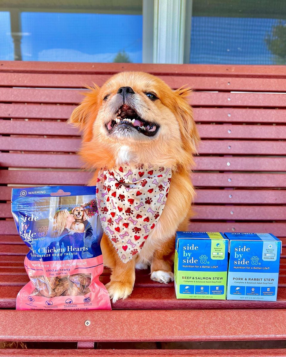 SidebySidePet's tweet photo. TGIF. What's the weekend move? Whatever it is.. we're bringing snacks! 

📸: @vearil2014 https://t.co/LE14Gp26SG
