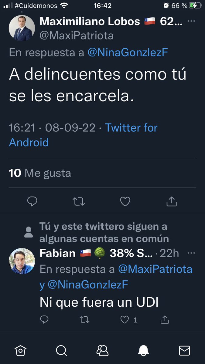 Me trata de delincuente por apoyar manifestaciones pacíficas🤦🏽‍♀️🤦🏽‍♀️