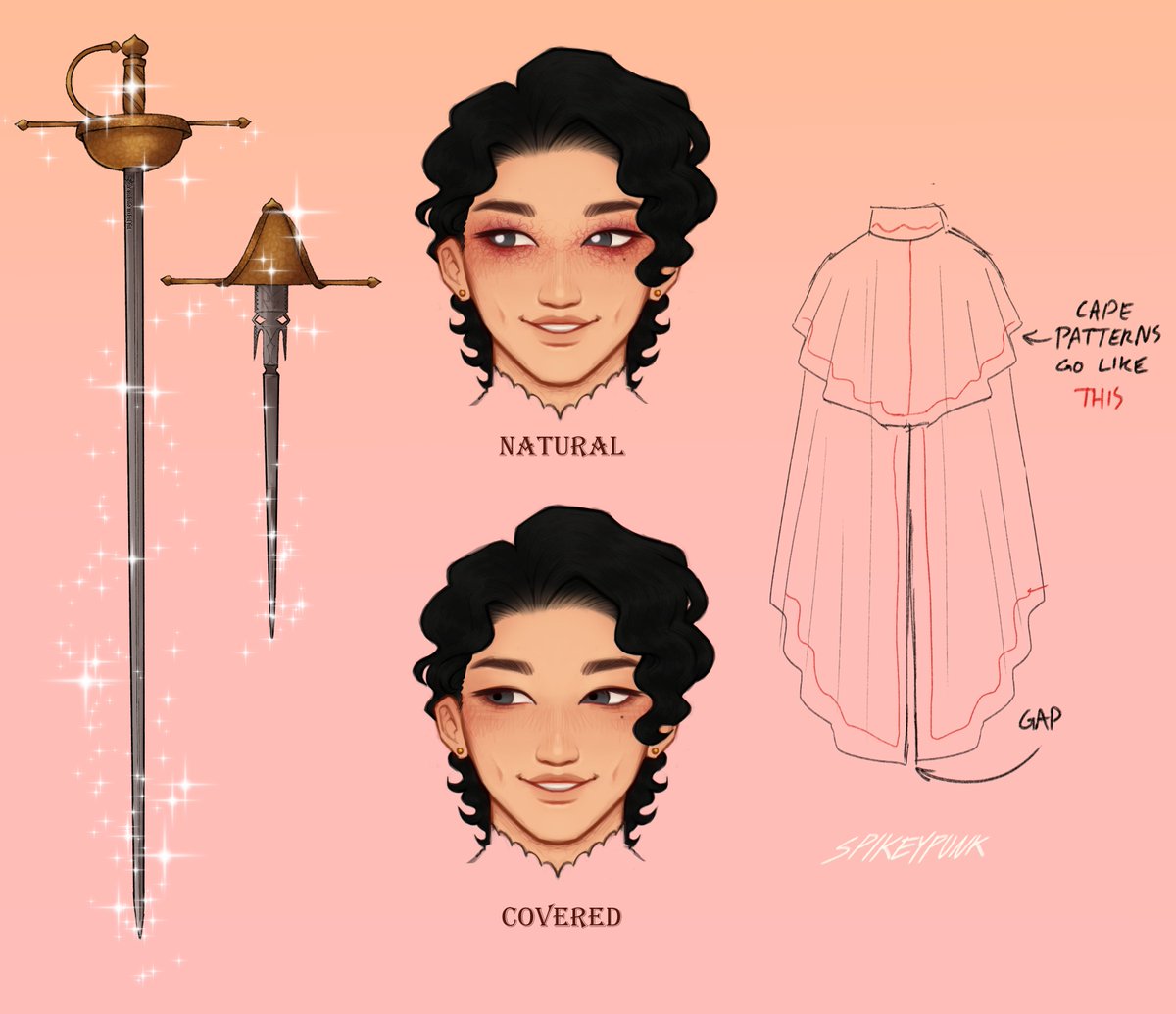 TheMaskerades's tweet photo. [OOC THREAD]

HELLO ✨✨✨
finally, here is this guys ref! along with a doc about what the public or other heroes might know about him:

https://t.co/haV61u3fLU https://t.co/1BU5SNXoRw