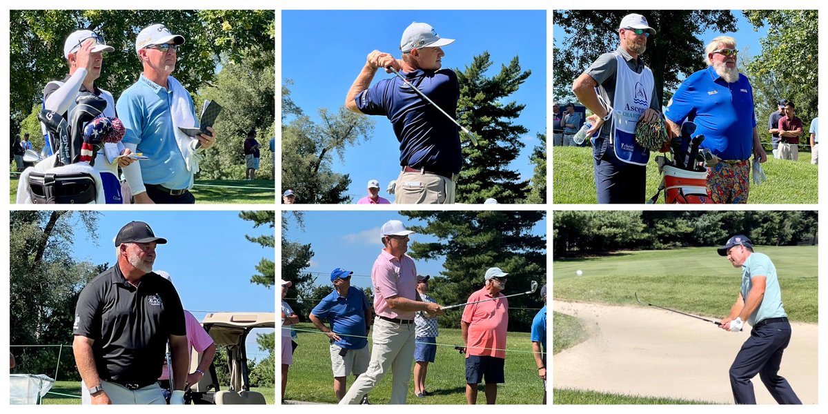 dave_verhulst's tweet photo. Major Champions were easy to find on the course during R1 @ChampionsTour ⛳️🏆   #AscensionCharityClassic https://t.co/SCVTMBaY70
