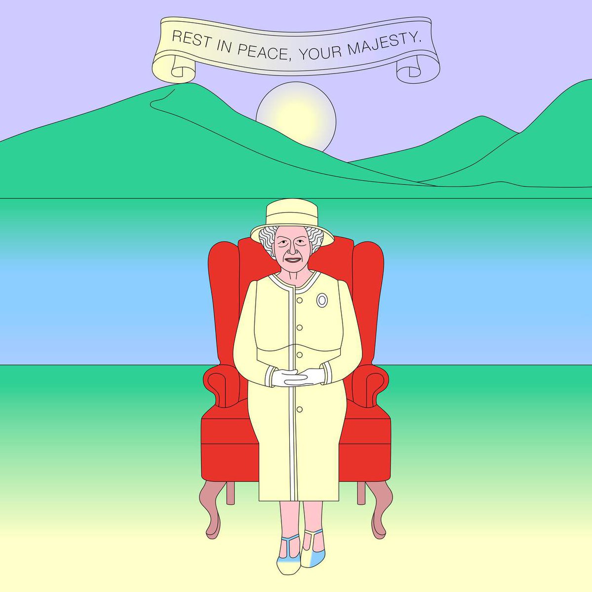 artlab_agency's tweet photo. We're deeply saddened by the passing of the Queen, and we wanted to take a moment to honor her legacy.

Our illustrators created portraits in her honor that we hope will bring some joy to those who loved her. #illustration #QueenElizabeth #Queen #QueenElizabethII https://t.co/9VitNfQuoa