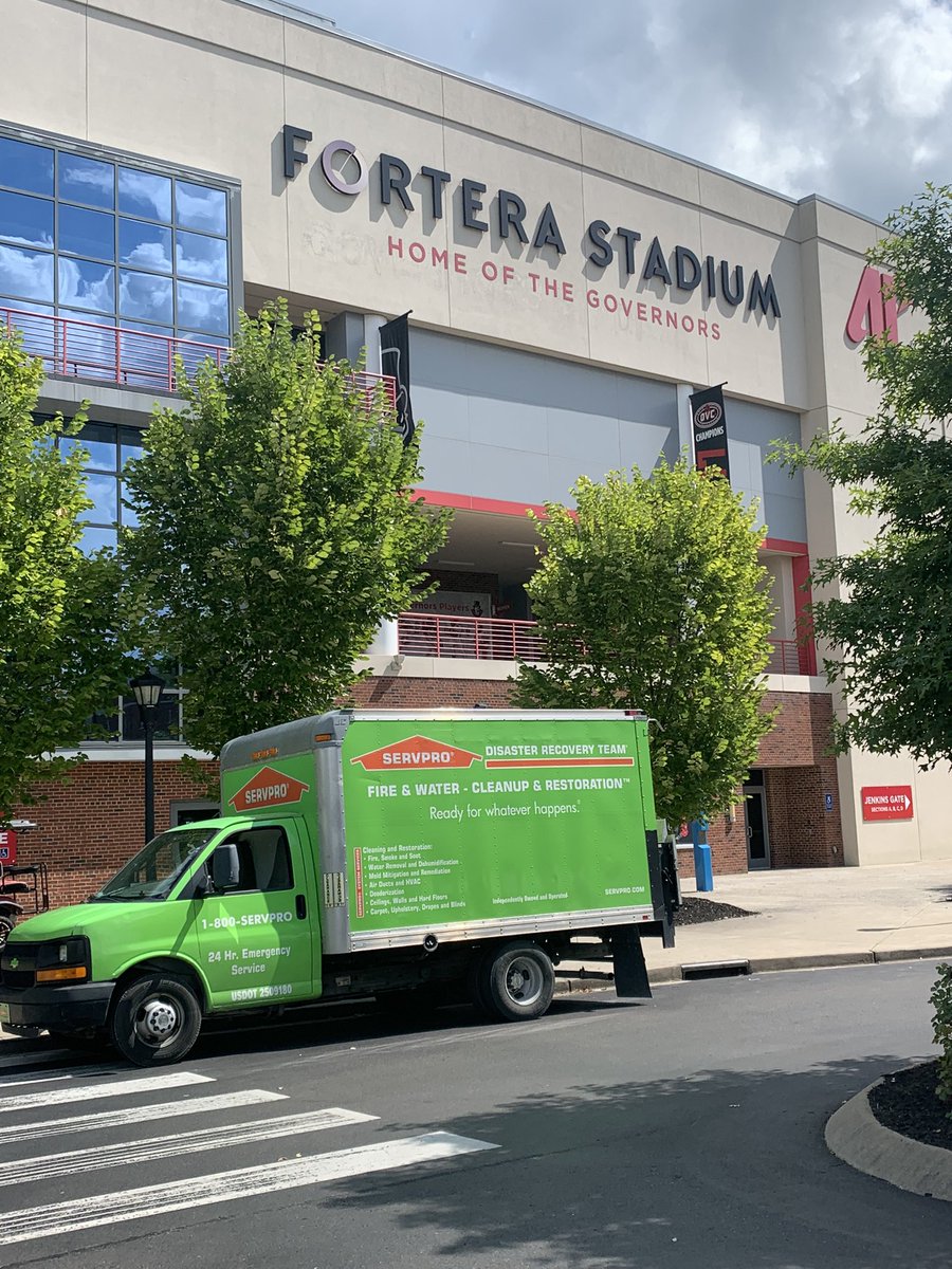 Thanks to <a href="/SERVPRO/">SERVPRO</a> for making sure <a href="/ForteraCU/">Fortera Credit Union</a> Stadium is Game Day ready! It’s amazing what can be accomplished when you have great partners! It’s a great (and clean) day to be a Gov! #LetsGoPeay #SeeRed