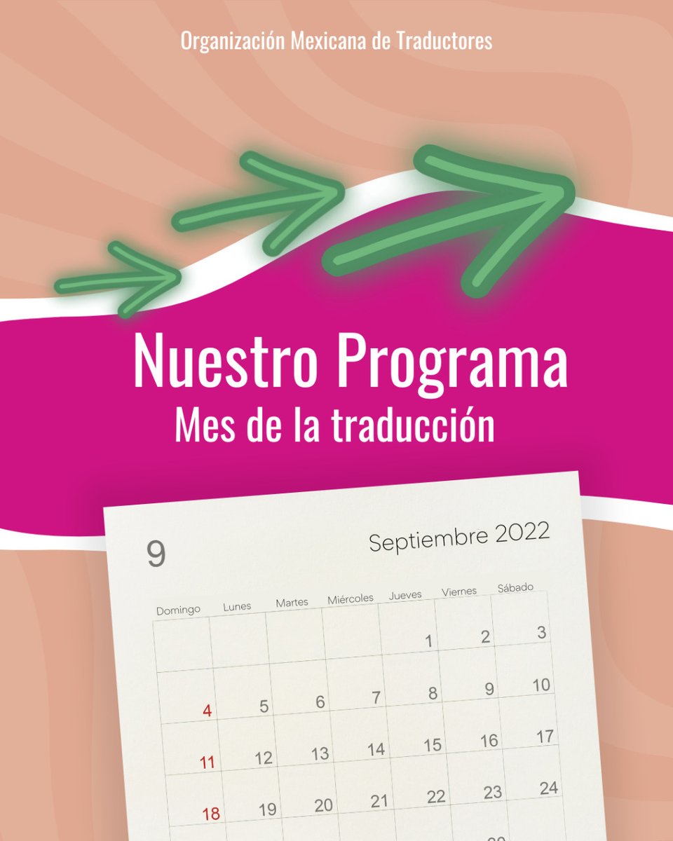 ¡Celebremos nuestro mes compartiendo conocimientos!

A lo largo de septiembre publicaremos más información sobre los eventos que hemos planeado para que puedas unirte a la comunidad en estas valiosas pláticas.