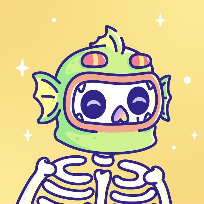 Fishy Fridays ft Tasty Bones 💀🐟

Fall Guys tonight @ 8 PM EST via the Fishy Fam discord 🎮

Prizes:
6x <a href="/TastyBonesNFT/">Tasty Bones ☠️</a> Fishy Collabs
1x Fishy Fam