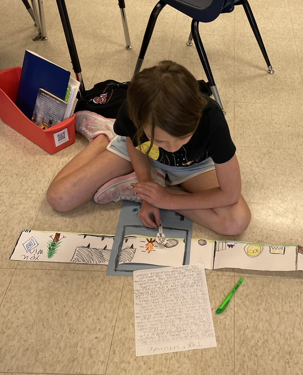 Mila runs through the video game she created in order to discover more sequence words to include in her text structure writing. Stories are everywhere! #WeAreBermudian