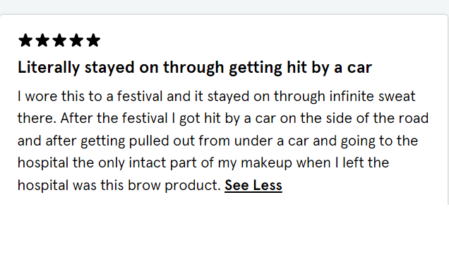 my favorite product reviews are the unhinged variety