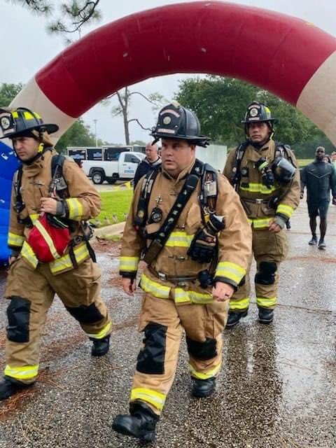 NAS Pensacola's @PensacolaMWR held a Silent Walk to remember the men and women who perished on 9/11. Please take some time this weekend to reflect on the events of that tragic day. The victims and their families will live on in our hearts and minds forever. 

#wewillneverforget