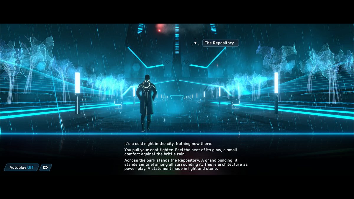 SecretsOfDune's tweet photo. TRON Identity clearly shares the aesthetic of TRON Legacy which I think is a good thing. #TronIdentity https://t.co/yArKdvWGer