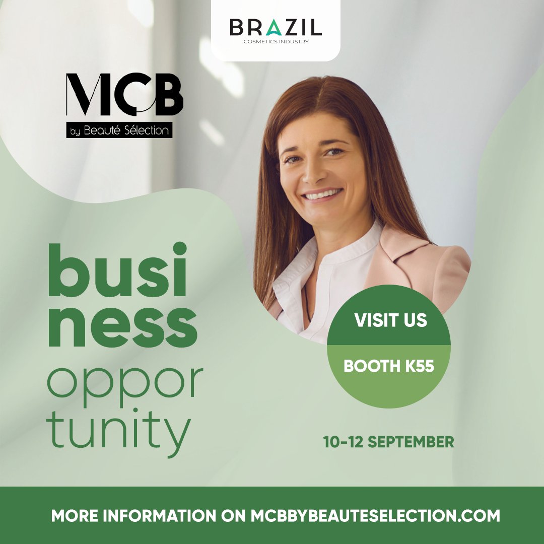 BrazilCGroup's tweet photo. Our teams are ready to serve distributors, buyers and brands that are interested in #PrivateLabel at #MCBbyBeauté2022, which will be held on September 10-12 in #Paris. Come see us at booth K55!
.
#MCB#MCBBYBS#InternationalFair#BeautyFair#France#HairTechnology#BrazilCosmetics https://t.co/C4uEmk0eCs