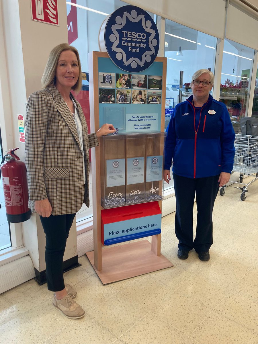 DownSyndromeGal's tweet photo. 💜 Tesco Community Fund 💜

🫶🏻Voices for Down Syndrome Galway are grateful to have been chosen by @TescoIrl Ireland to benefit from their Community Fundraiser through their Oranmore store in Galway. 

#Tesco #Fundraiser #Charity #TescoCommunityFund #DSGalway #Galway https://t.co/GIFQDxaOCU