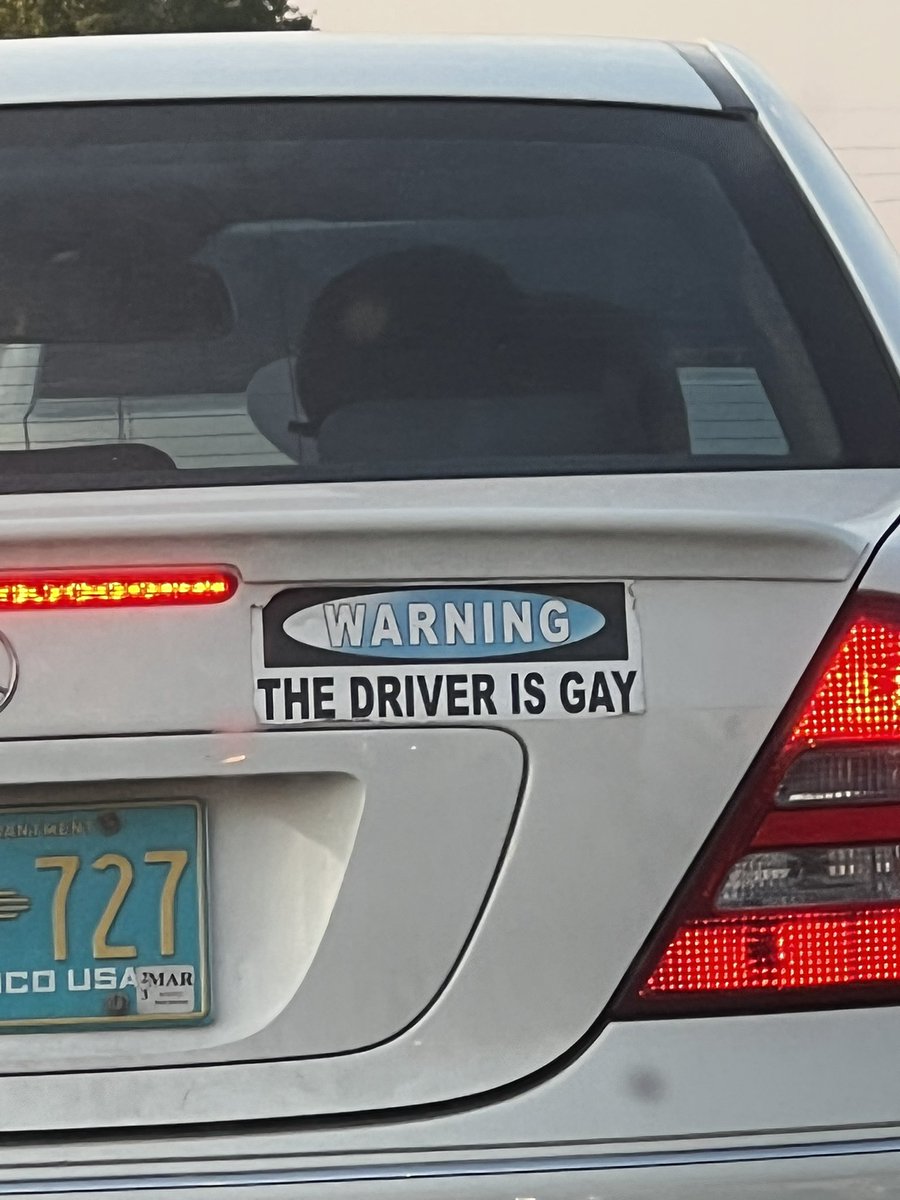 This bumper sticker sent me into orbit