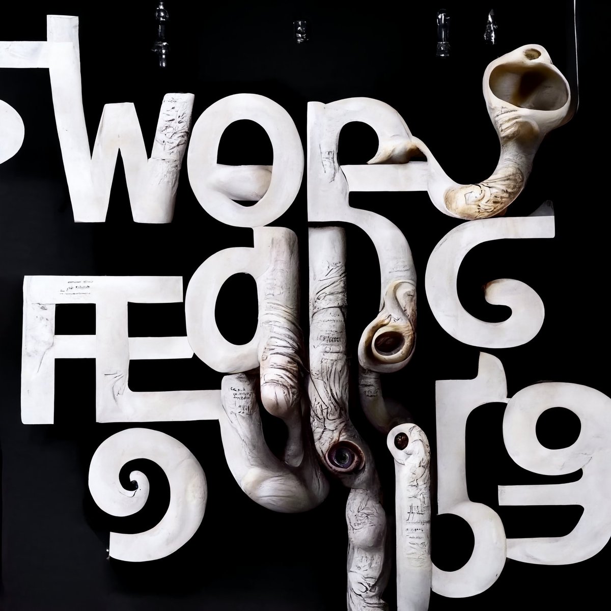 HsuanLingTu's tweet photo. 09/09/2022
AI + Typography + Worms🪱

#AI #typography #midjourney #midjourneyart #midjourneyai #midjourneydesign #graphicdesign #worm #artificialinspiration https://t.co/GT03dNPg8F